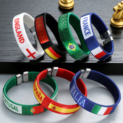 2026 World Cup National Bracelets