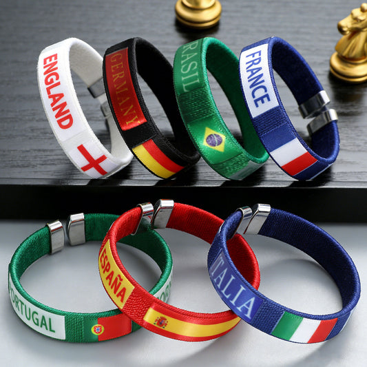 2026 World Cup National Bracelets