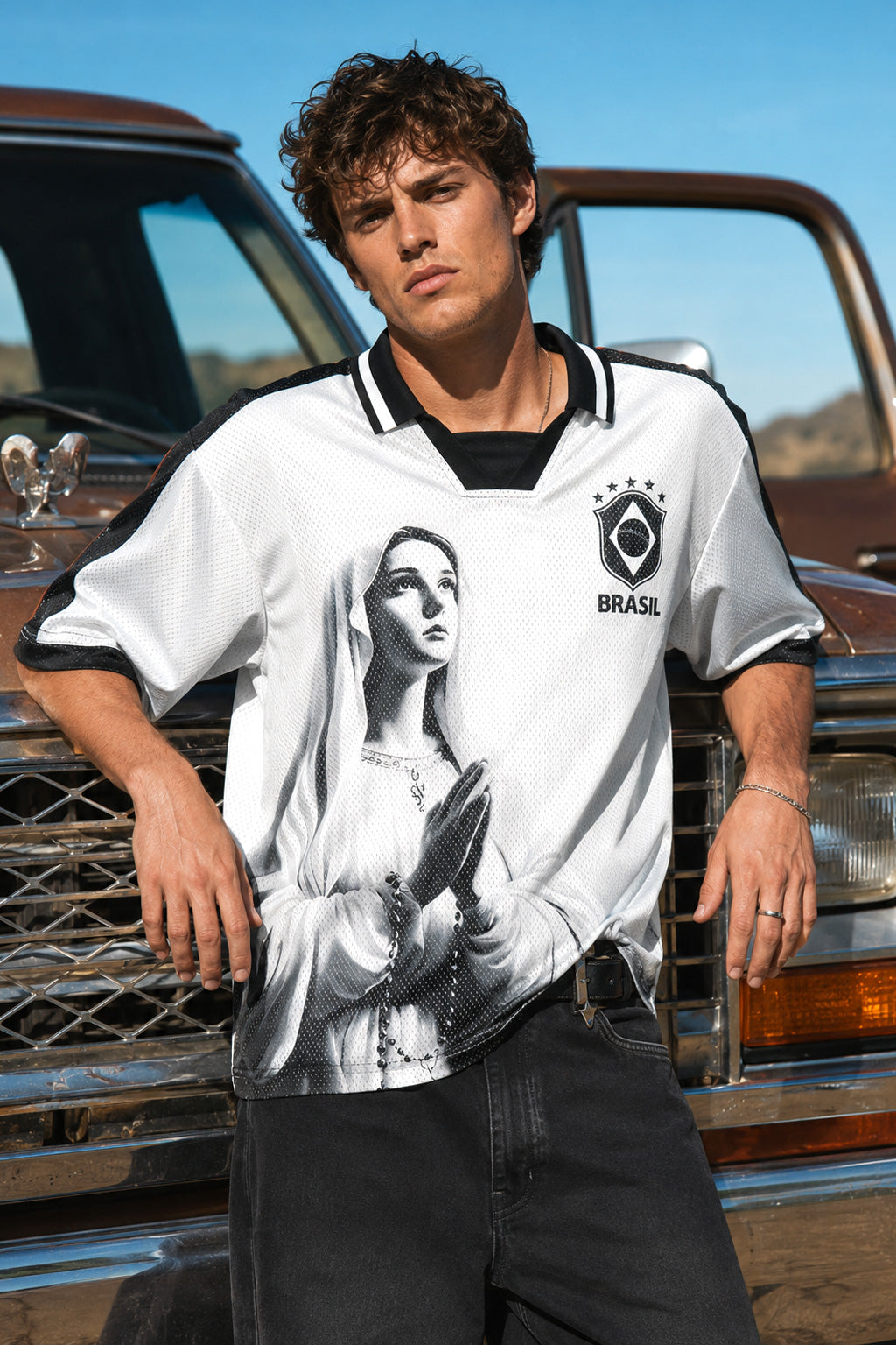 Men's World Cup Virgin Mary Soccer Jersey