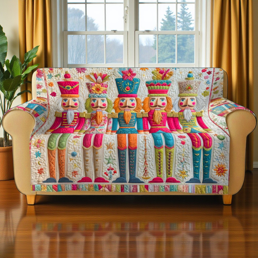 Christmas Nutcracker Sofa Cover QFHM5081104