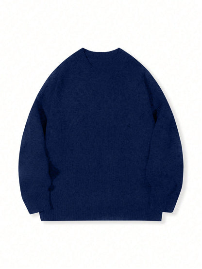 Winter New Arrivals Men's Wear Minimalist Solid Colors Casual Sweater
