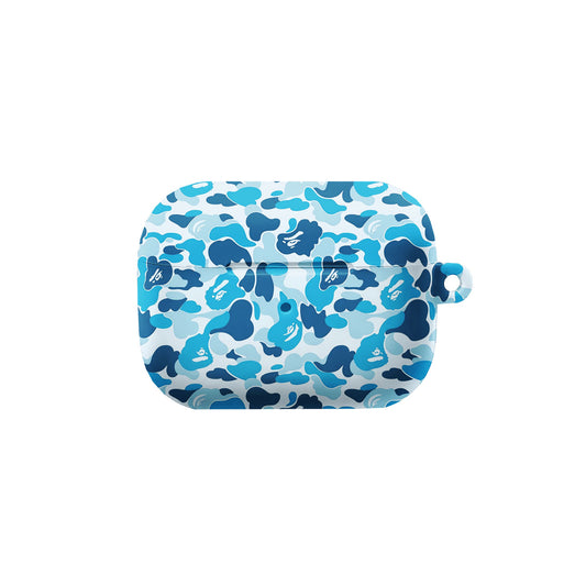 Blue Camo Protective AirPods Case