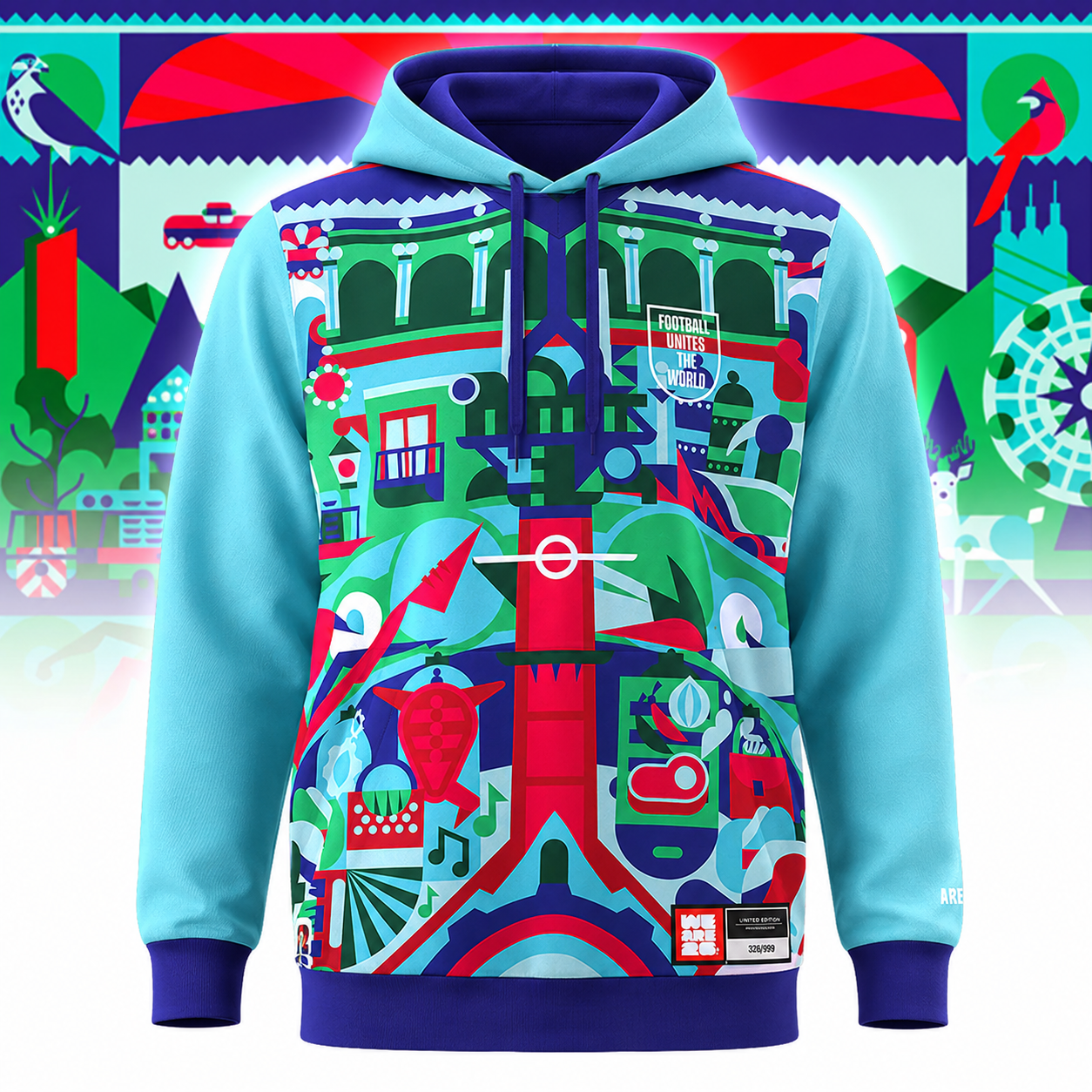 FIFA World Cup 2026 Monterrey Hoodie - Limited Edition Host City Collection