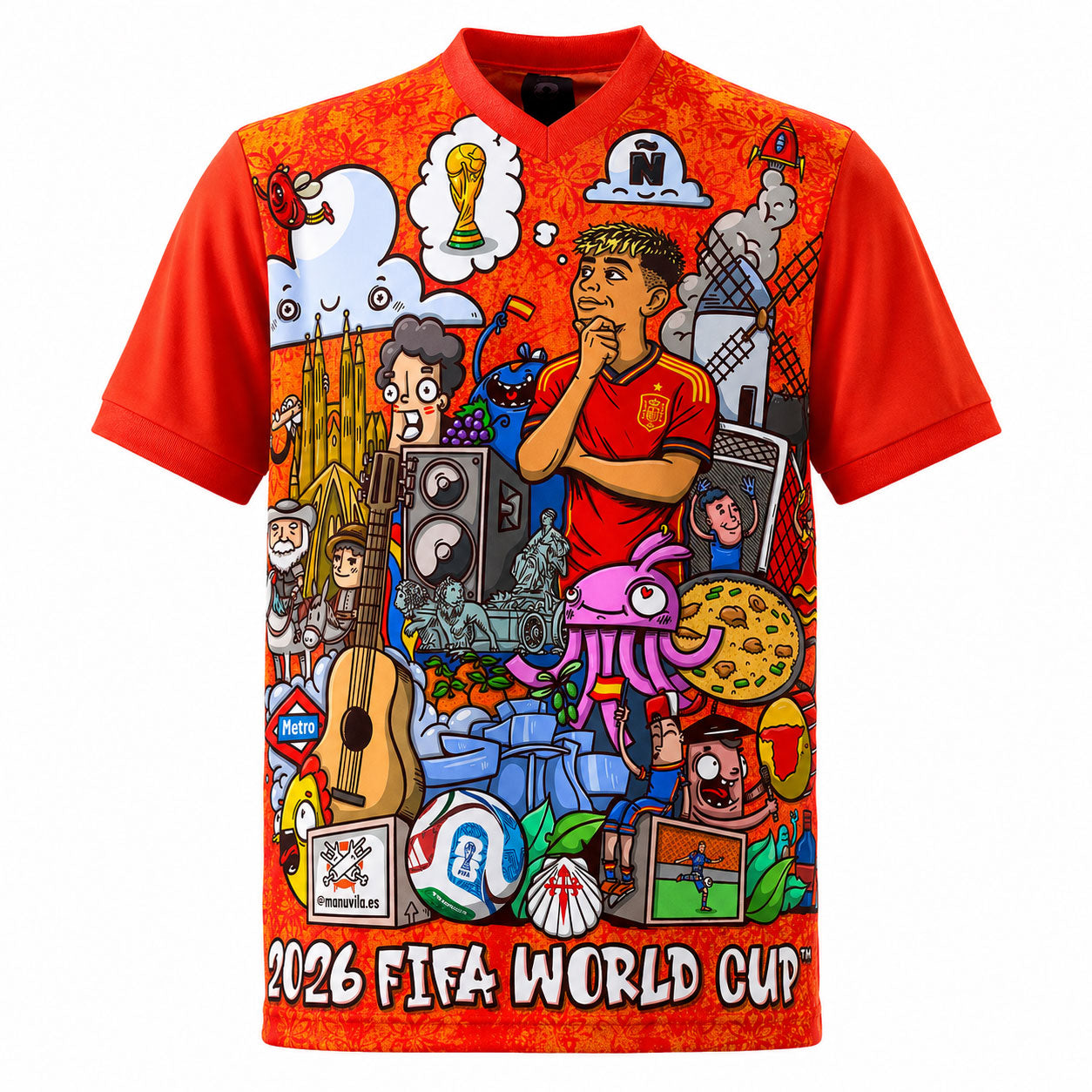Spain World Cup Special Edition Jersey
