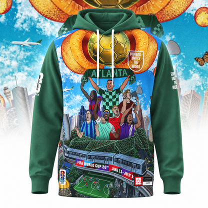 FIFA World Cup 2026 Atlanta Hoodie - Limited Edition Host City Collection