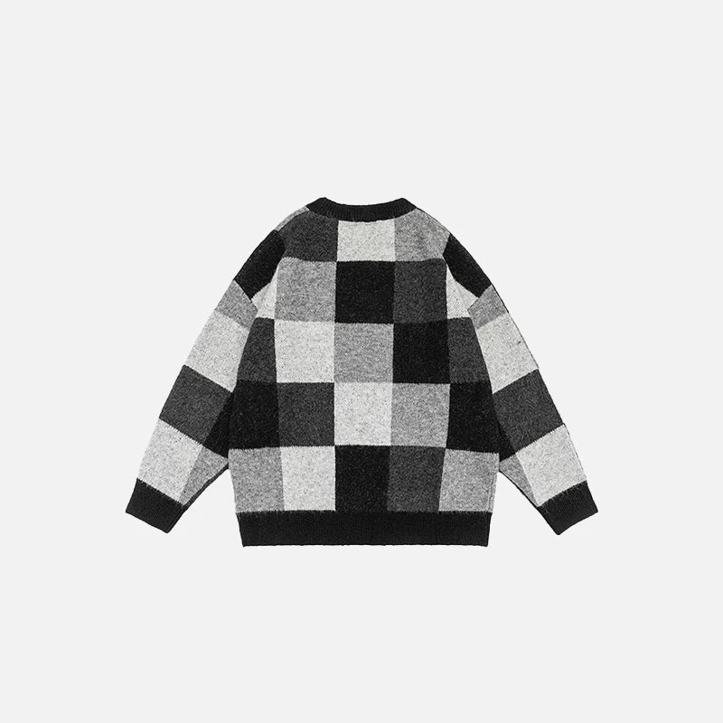 Cozy Patchwork Sweater