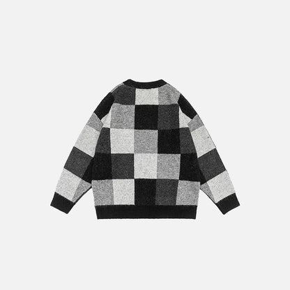 Cozy Patchwork Sweater