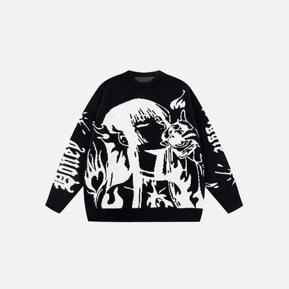 Manga Flame 01 Sweater