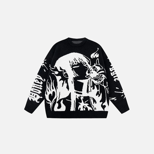 Manga Flame 01 Sweater