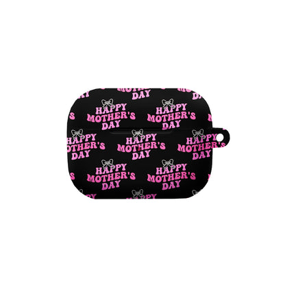 Happy Mother's Day Pink Bow AirPods Pro Case