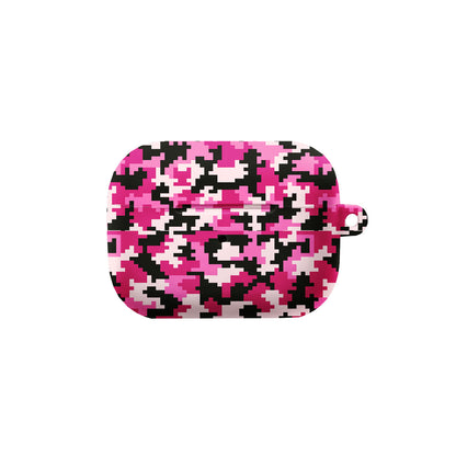 Pink Pixel Digital Camo AirPods Case