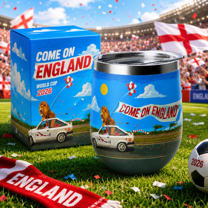 England Football Insulated Wine Tumbler