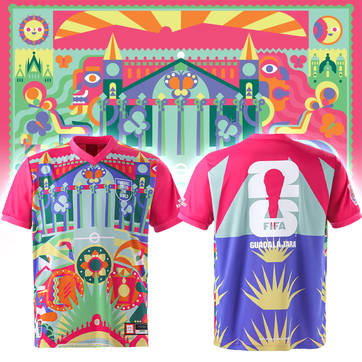 FIFA World Cup 2026 Guadalajara Jersey - Limited Host City Collection