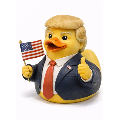 Presidential American Trump Rubber Duck Figure