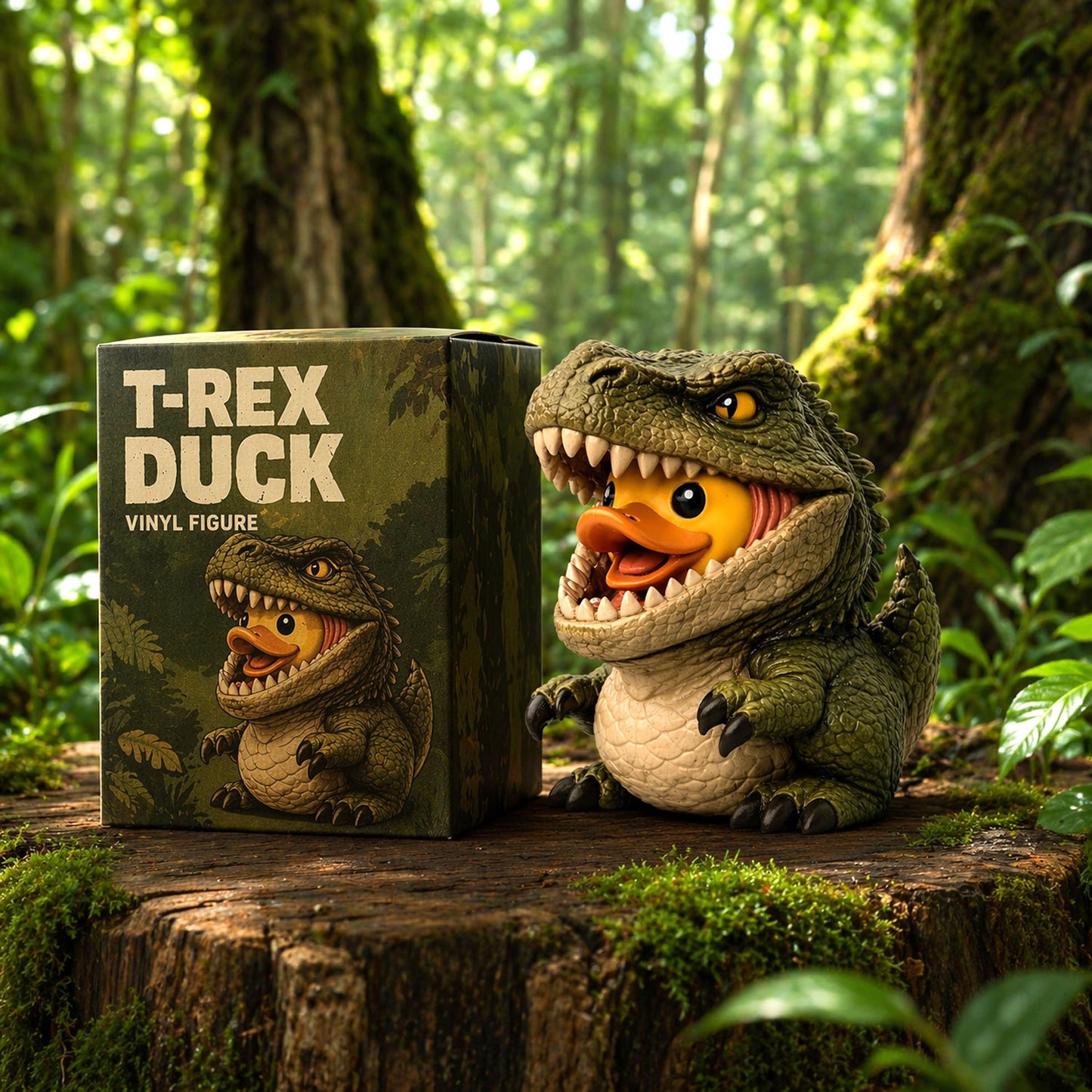 Dino-Duck Kaiju Rex Collectible Figurine