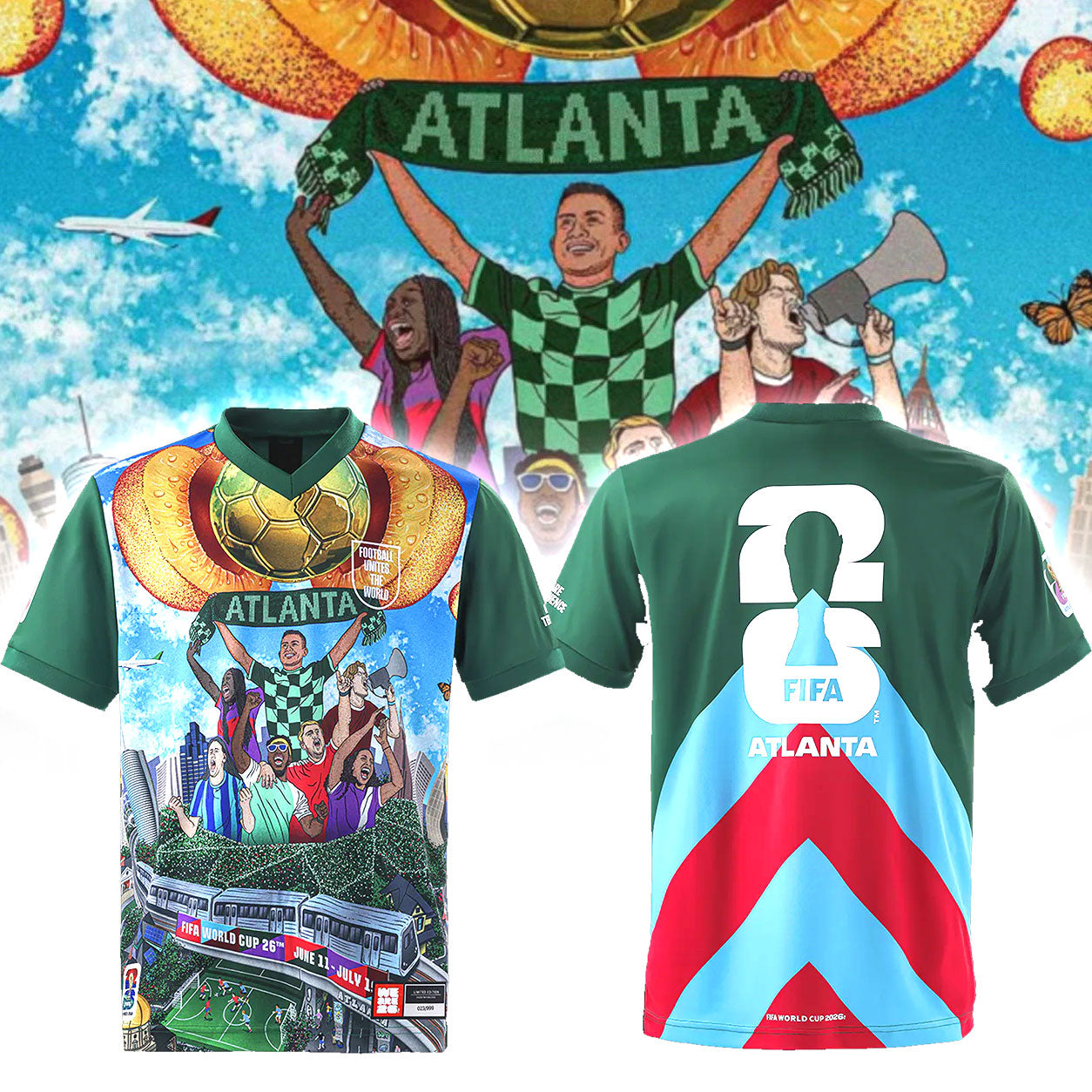 FIFA World Cup 2026 Atlanta Jersey - Limited Host City Collection