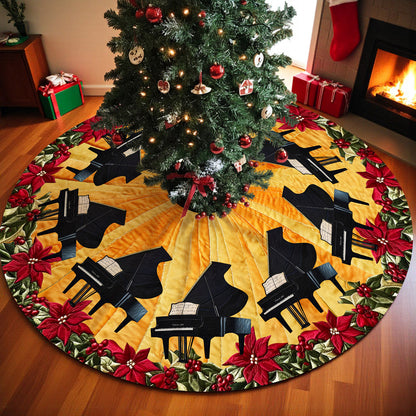 Piano Christmas Tree Skirt UKNT5311001
