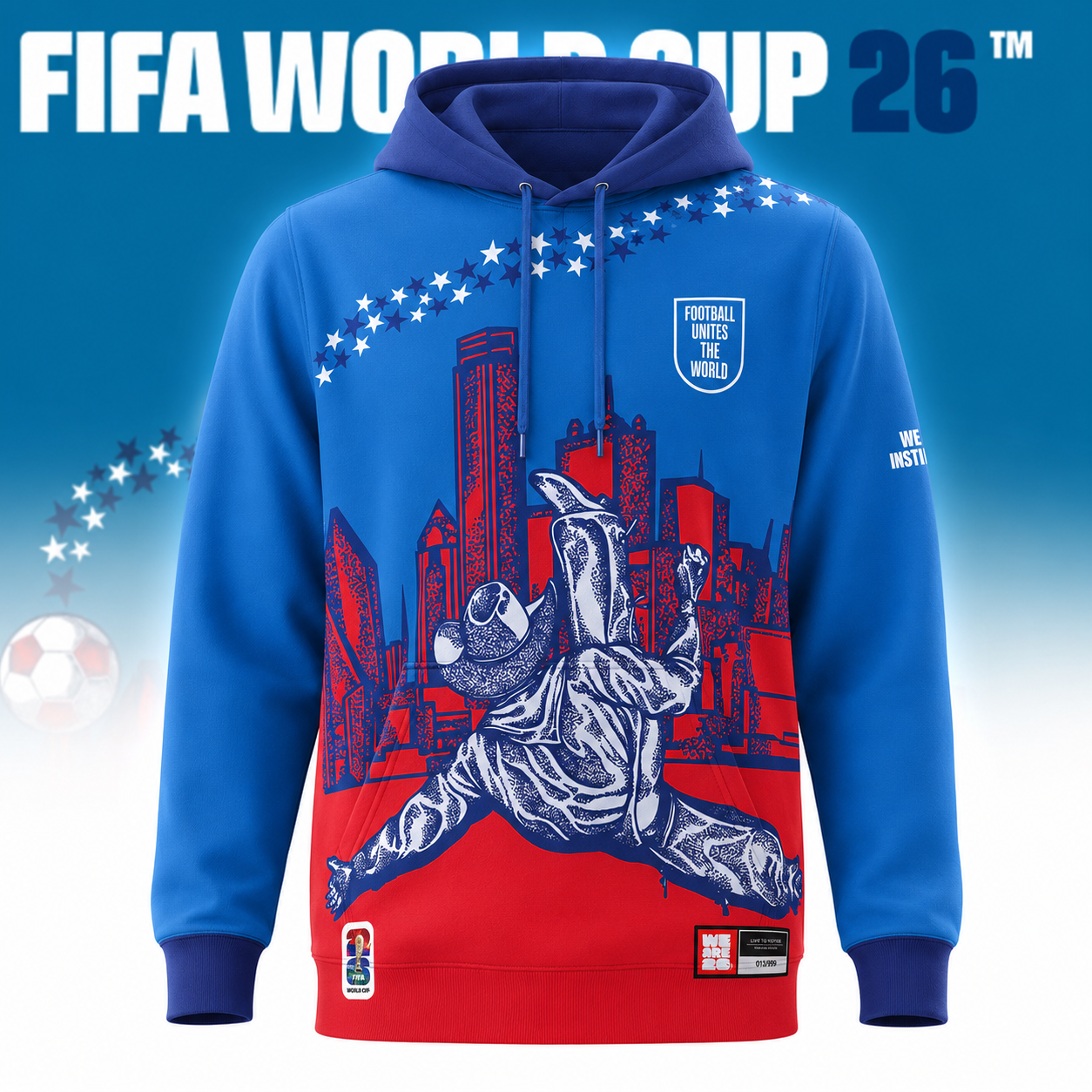 FIFA World Cup 2026 Dallas Hoodie - Limited Edition Host City Collection