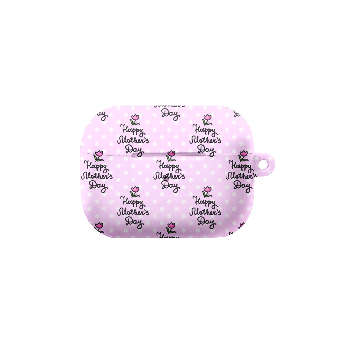 Pink Floral Happy Mother's Day AirPods Case