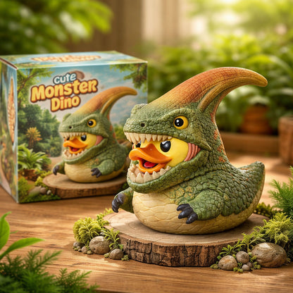 Parasaurolophus Dinosaur Duck Figurine