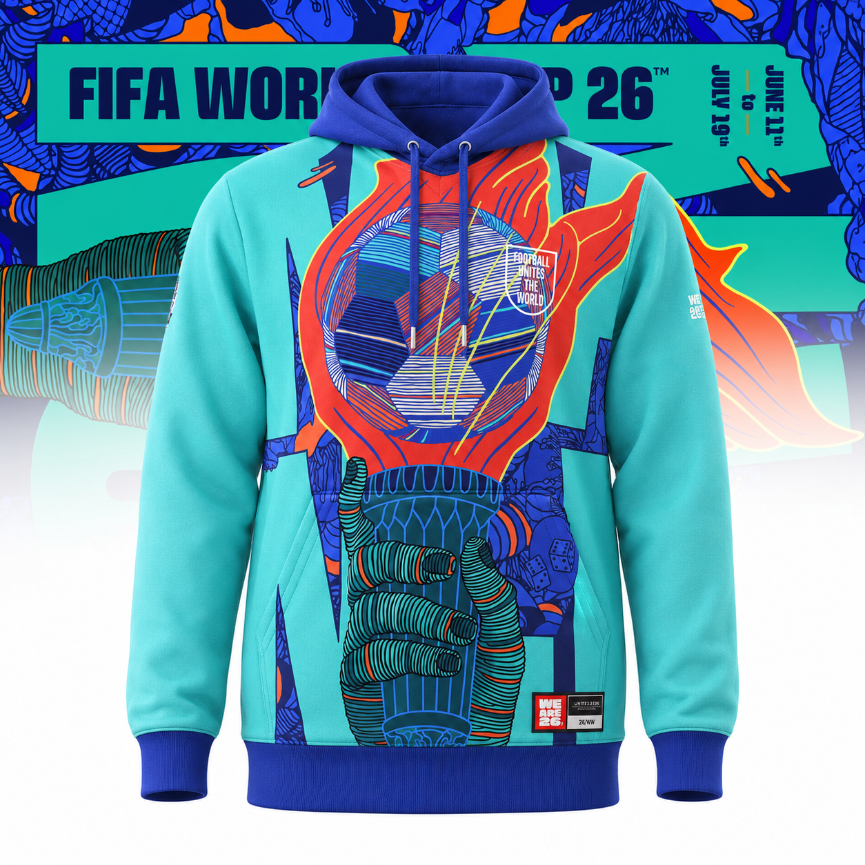 FIFA World Cup 2026 NY-NJ Hoodie - Limited Edition Host City Collection