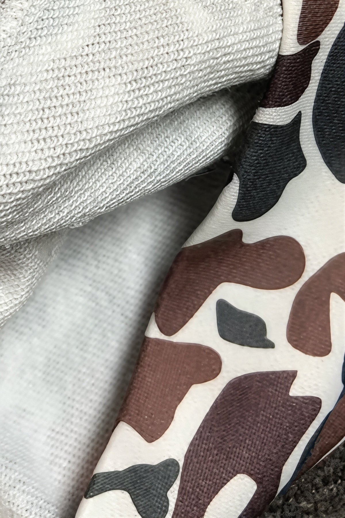 Camouflage Print Zip Hoodie