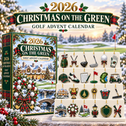 2026 Golf Christmas Advent Calendar With 24 Unique Ornaments, Festive Holiday Decor For Golfers, Sports Themed Countdown Gift