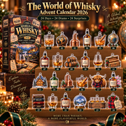 Global Whisky Advent Calendar 2026, 24 Days of International Drams & Treasures, Unique Christmas Countdown Gift, World Spirits Set