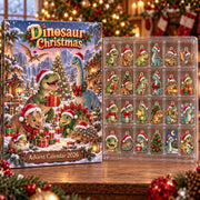 Personalized Dinosaur Christmas Advent Calendar 2026, Cute Dino Holiday Countdown, Kids Christmas Gift, Custom Name Advent Box
