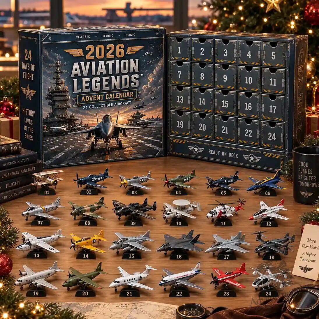 24 Days of Flight Aviation Legends 2026 Advent Calendar