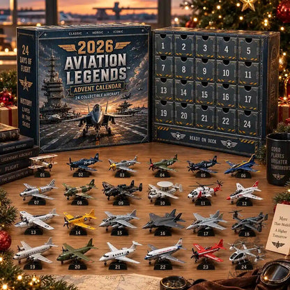 24 Days of Flight Aviation Legends 2026 Advent Calendar