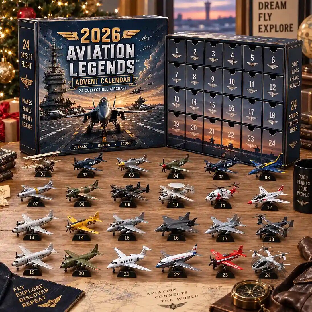 24 Days of Flight Aviation Legends 2026 Advent Calendar
