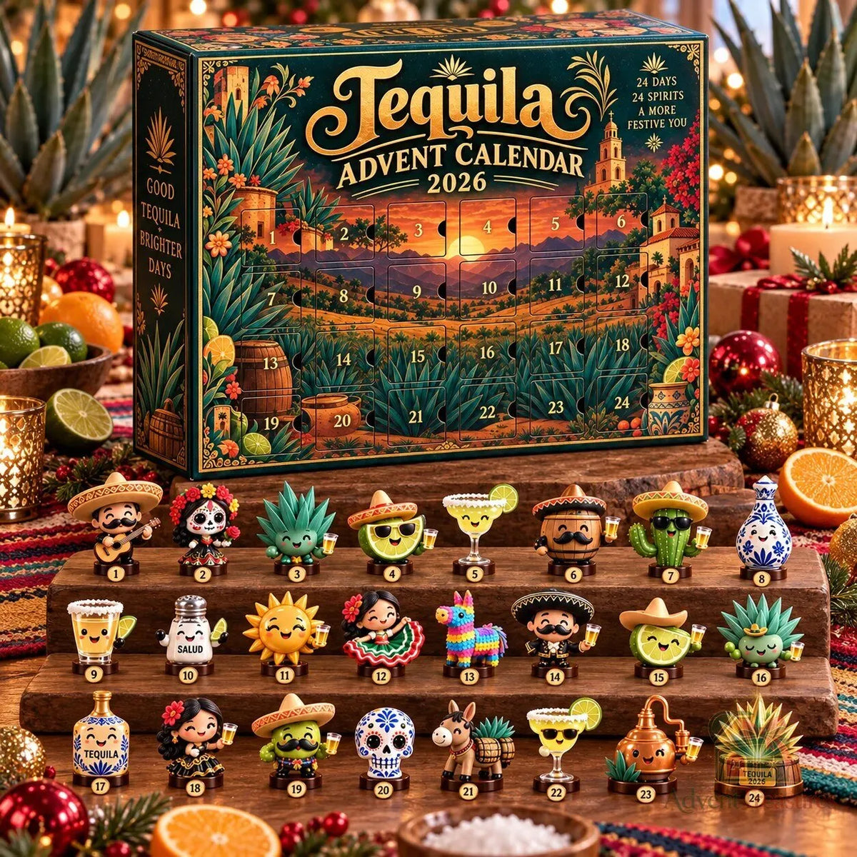 24 Days Tequila Advent Calendar 2026