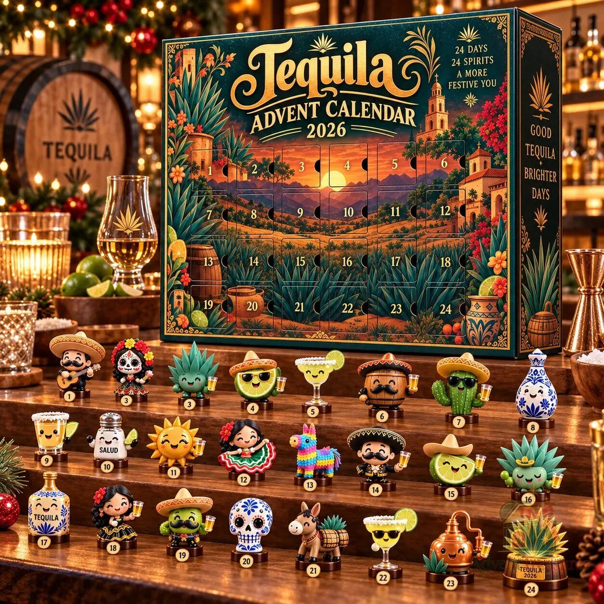 24 Days Tequila Advent Calendar 2026