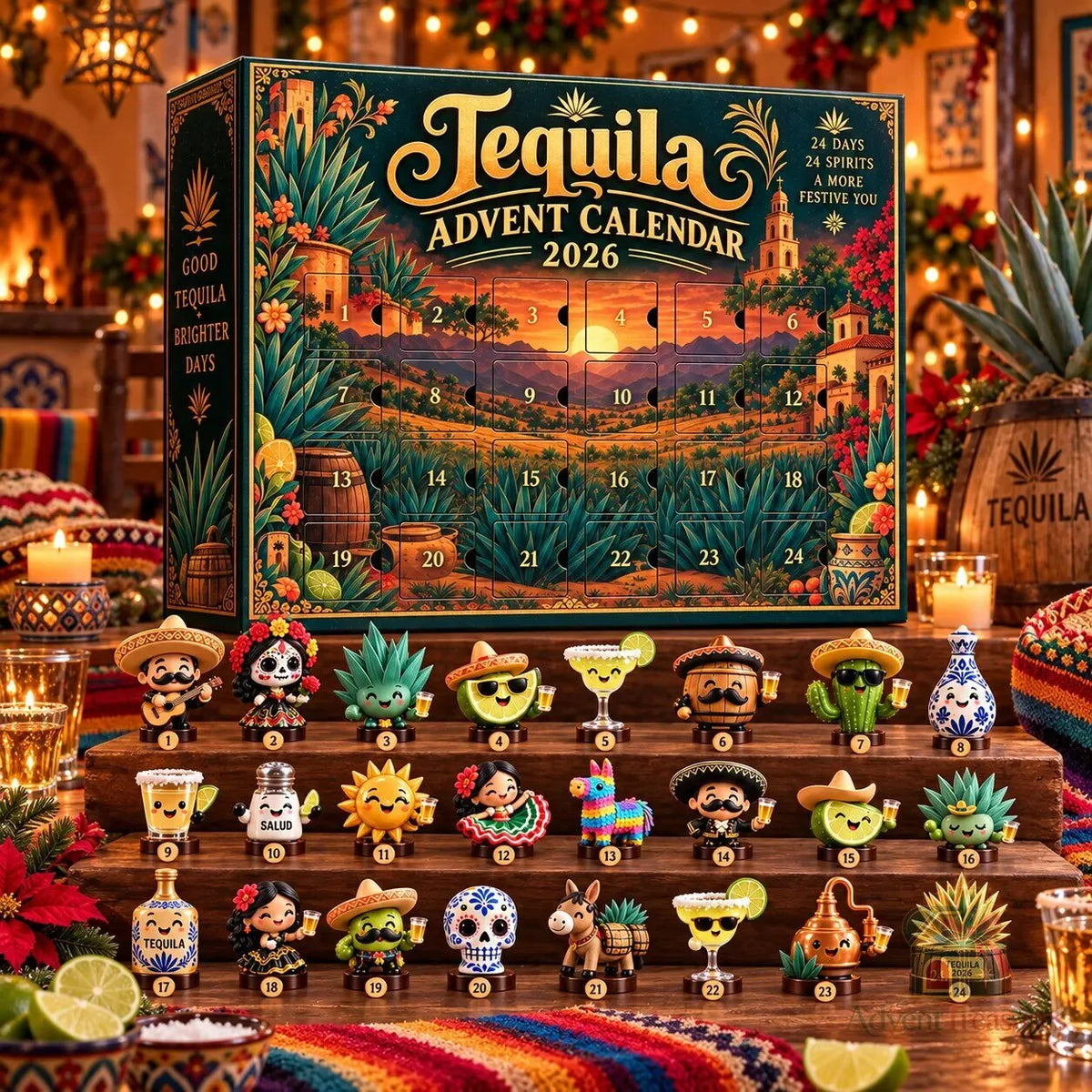 24 Days Tequila Advent Calendar 2026