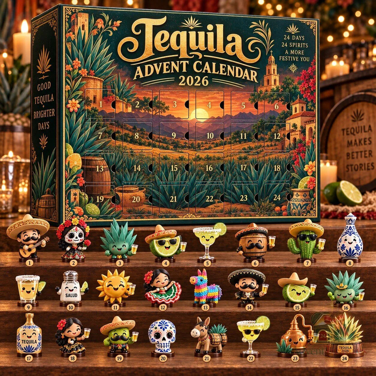 24 Days Tequila Advent Calendar 2026
