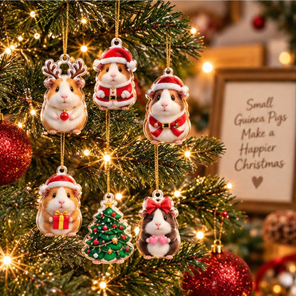 Guinea Pig Christmas Advent Calendar 2026, 24 Days of Tiny Pet Surprises, Cute Cavy Holiday Countdown Gift for Animal Lovers