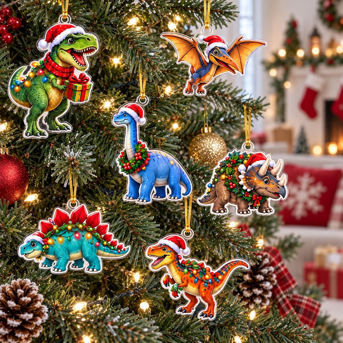 Personalized Dinosaur Advent Calendar 2026, Custom Name Christmas Countdown, Dinosaur Christmas Gift for Kids, Boys, Grandsons & Dino Lovers