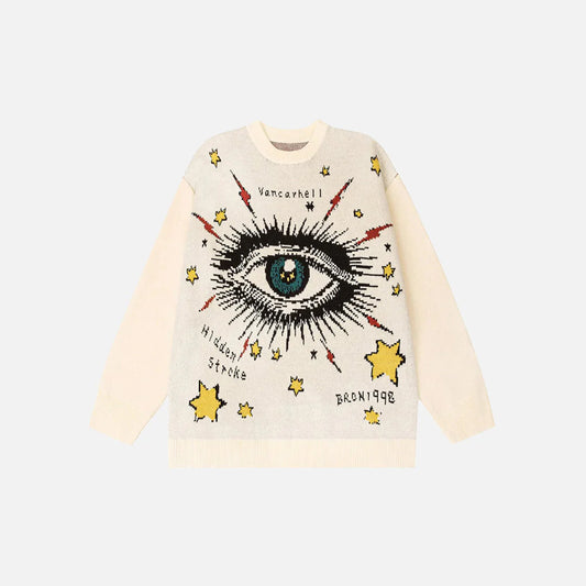 Cosmic Eye Illumination Sweater