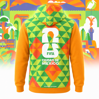 FIFA World Cup 2026 Mexico City Hoodie - Limited Edition Host City Collection