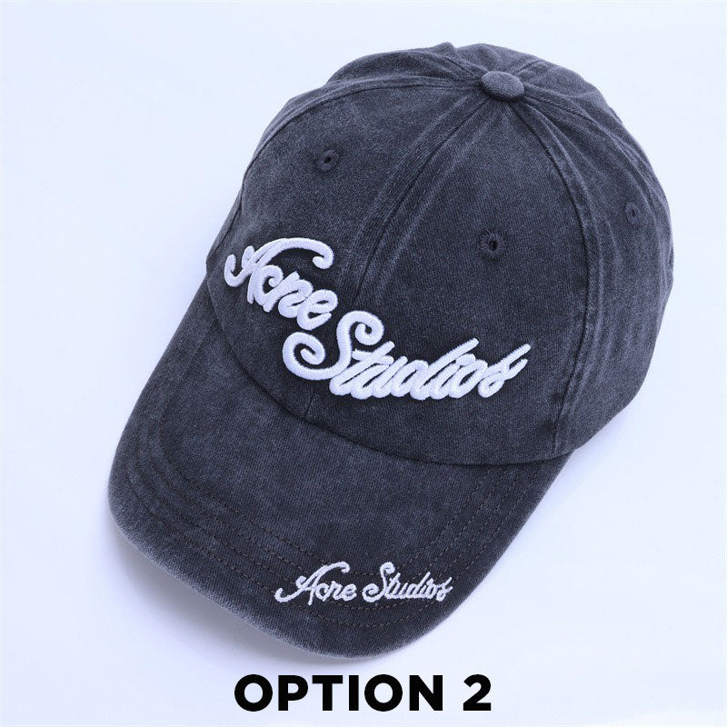 American Letter Embroidery Duckbill Baseball Cap