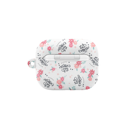 Mother's Day Floral Pattern Earbud Airpod Case