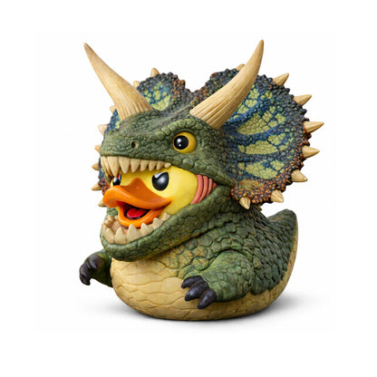 Triceratops Cosplay Rubber Duck Collectible Figurine