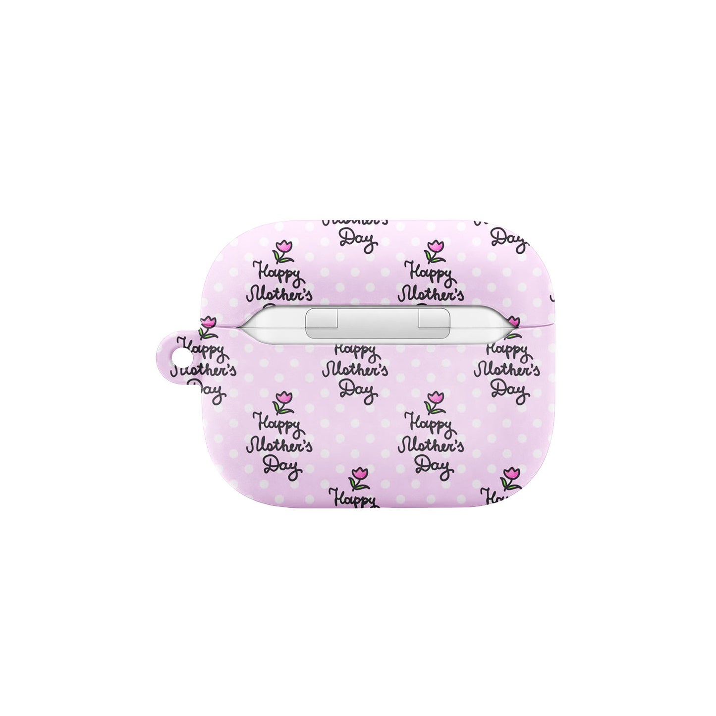 Pink Floral Happy Mother's Day AirPods Case