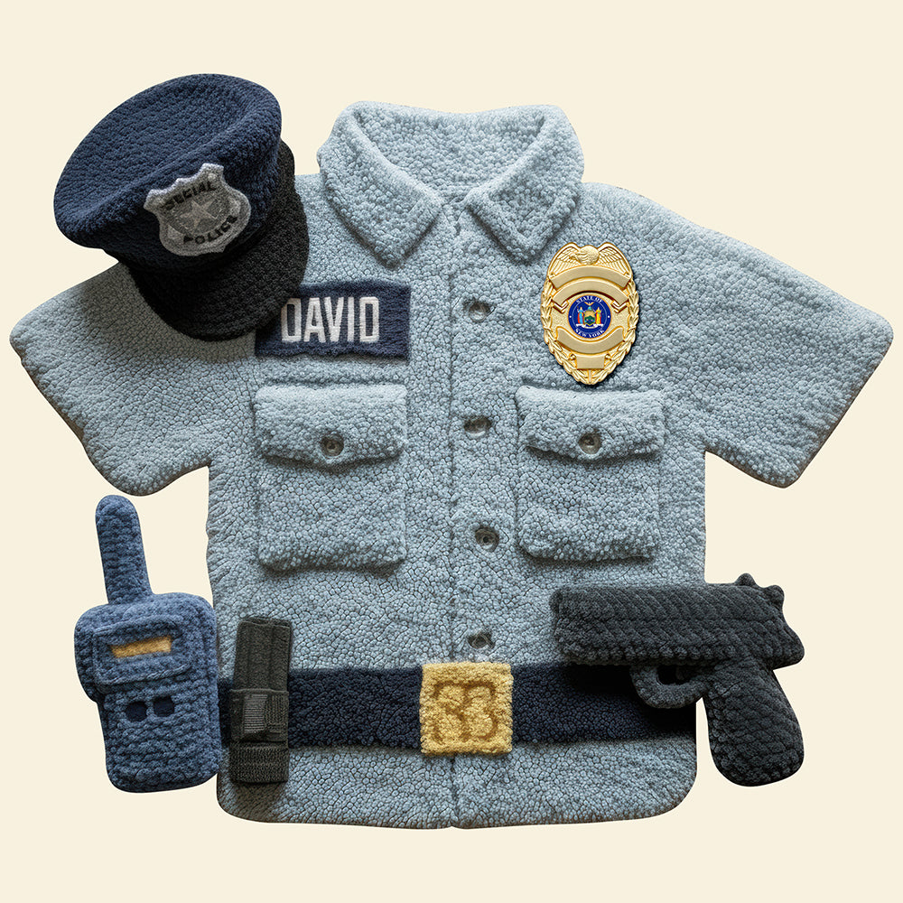 Police Uniform Doormat - Personalized Gifts For Police 04tgqn250925