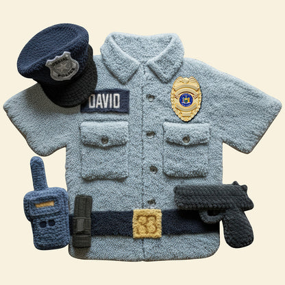 Police Uniform Doormat - Personalized Gifts For Police 04tgqn250925