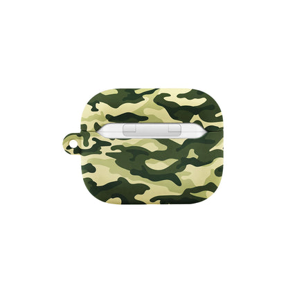Classic Green Military Camo AirPods Case