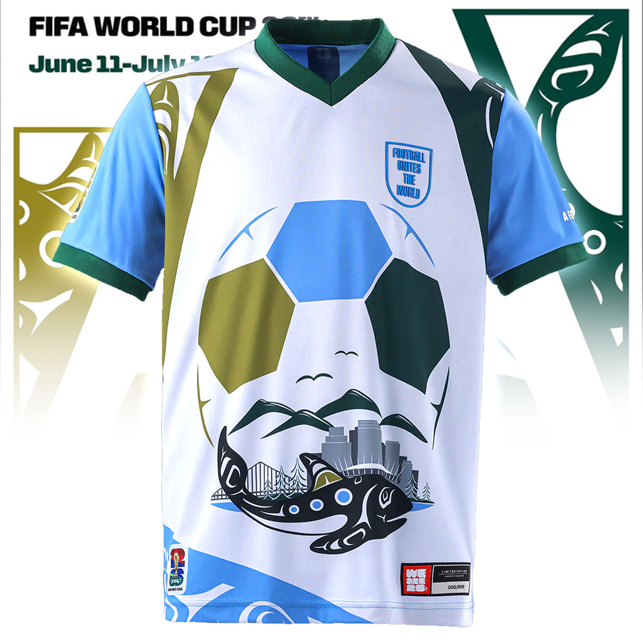 FIFA World Cup 2026 Vancouver Jersey - Limited Host City Collection