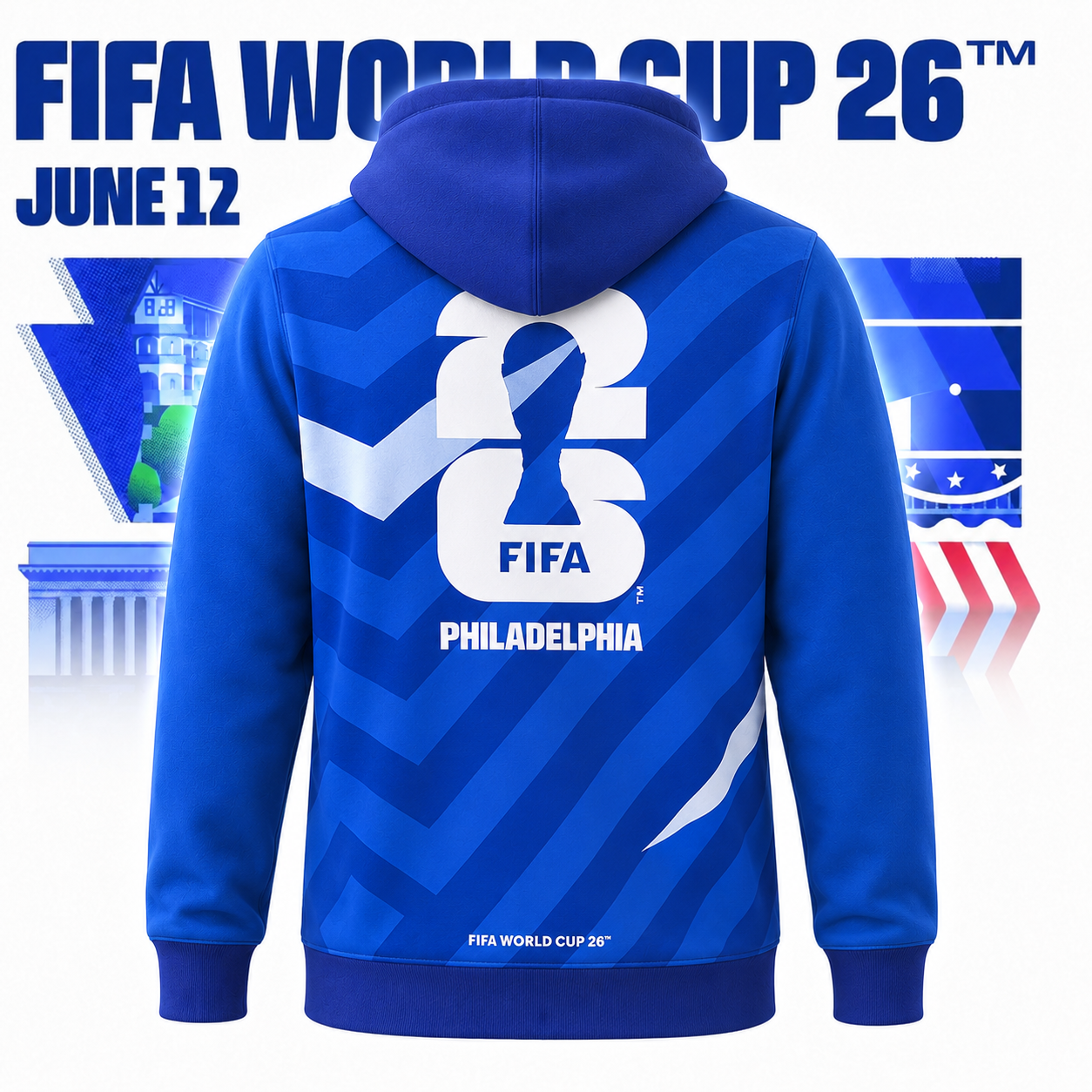 FIFA World Cup 2026 Philadelphia Hoodie - Limited Edition Host City Collection