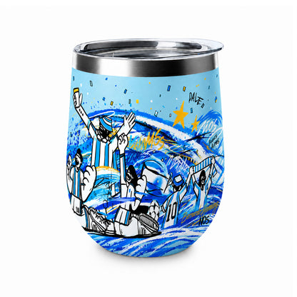 Argentina Football Insulated Wine Tumbler